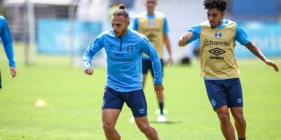 Grêmio encerra preparação para jogo contra o Fortaleza  