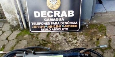 Decrab de Camaquã recupera equipamento agrícola em Chuvisca