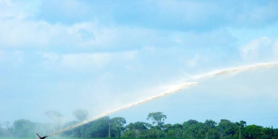 Retirada bandeira vermelha dos irrigantes