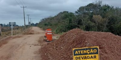 Estrada do Banhado do Colégio, no interior de Camaquã, terá trecho interditado na próxima semana