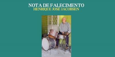 OBITUÁRIO: Nota de Falecimento de Henrique José Jacobsen, de 78 anos