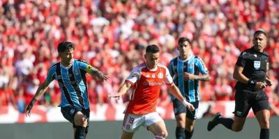 Com gol de Borré, Inter vence o Gre-Nal 443 pelo Brasileirão