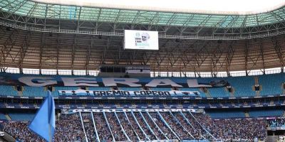 Com capacidade total, vendas de ingressos para Grêmio x Atlético-GO iniciam nesta terça (22)