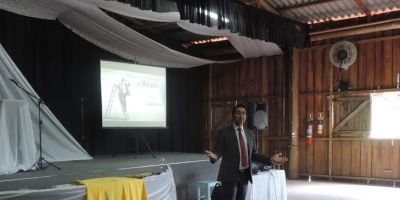 Realizada palestra para motivar servidores a iniciar novo ano com energias renovadas em Chuvisca