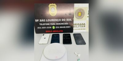 PC e BM deflagram ação contra tráfico de drogas em São Lourenço do Sul