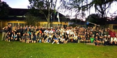 Grupos escoteiros do RS participam do II GRUMETCHÊ em Belém Novo