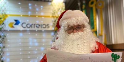 Campanha Papai Noel dos Correios começa no dia 8 de novembro no RS