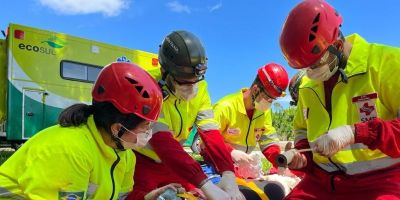 Ecosul informa alteração no tráfego da BR-392 para simulado de acidente no Distrito Industrial de Rio Grande