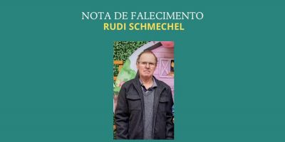 OBITUÁRIO: Nota de Falecimento de Rudi Schmechel, de 57 anos