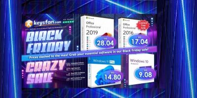 Liquidação Anual de Black Friday: Microsoft Office Suite Por Apenas $17,04! O Mais Recente Windows 11 Por Apenas $14,80!