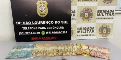 Mulher de 24 anos é presa por tráfico de drogas em São Lourenço do Sul