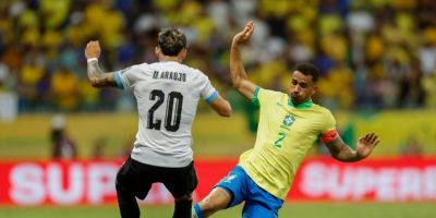 Brasil fica no empate com o Uruguai no último jogo de 2024 pelas Eliminatórias