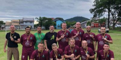 Equipe do 30º BPM participa de torneio de futebol em Montenegro