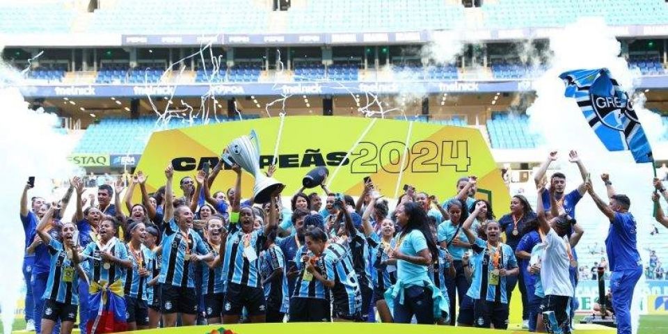 Gurias Gremistas são campeãs do Gauchão Feminino 2024