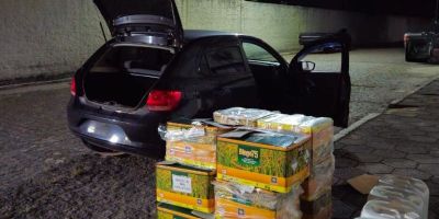 Carga de agrotóxicos é apreendida em carro na BR-116 em Pelotas