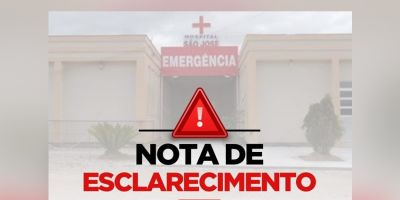 Vigilância Sanitária fecha hospital de Amaral Ferrador e Prefeitura emite nota de esclarecimento