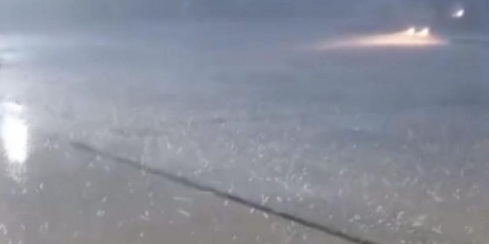 VÍDEO: chuva de granizo é registrada em Camaquã