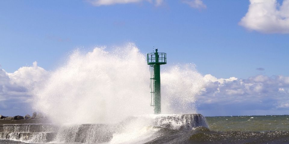Tsunami meteorológico atinge litoral sul de Santa Catarina