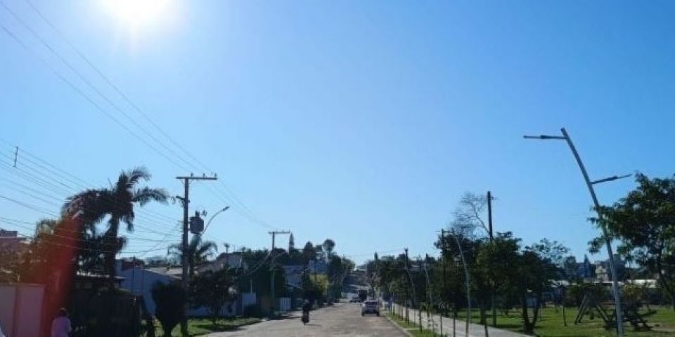 Quinta-feira (5) deve ser de sol e calor em Camaquã
