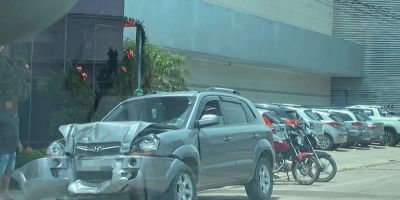 Acidente de trânsito é registrado no centro de Camaquã neste sábado (7)