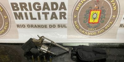 Homem é preso por porte ilegal de arma de fogo em Camaquã