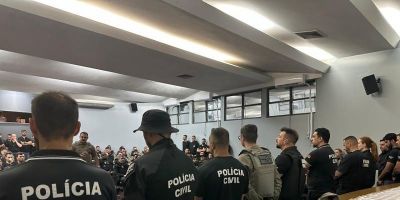 Grande operação contra o tráfico drogas é realizada na Região Metropolitana de Porto Alegre
