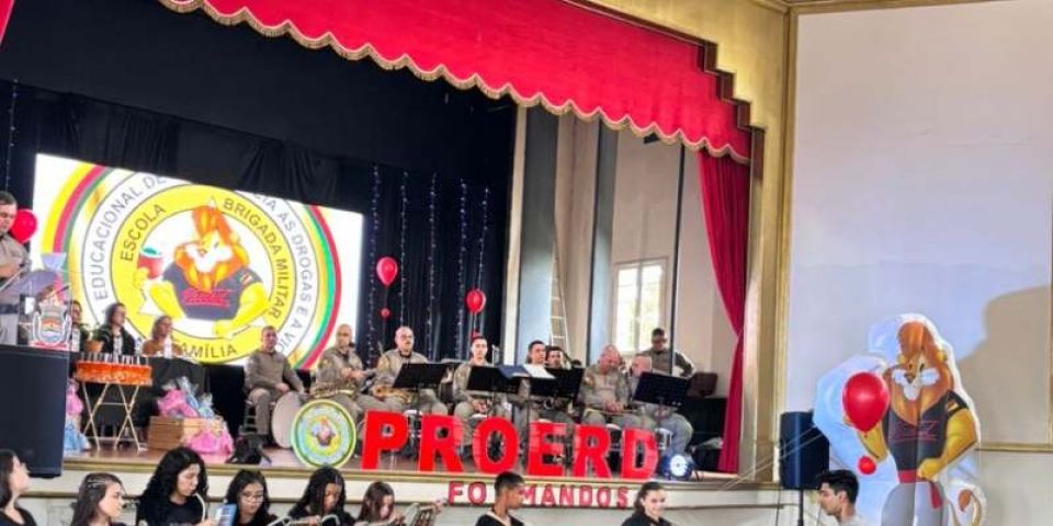 Brigada Militar forma 134 alunos no Proerd em Camaquã