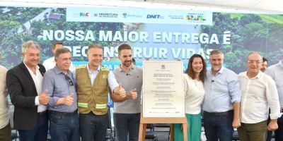Nova ponte sobre o Rio Caí é inaugurada na BR-116