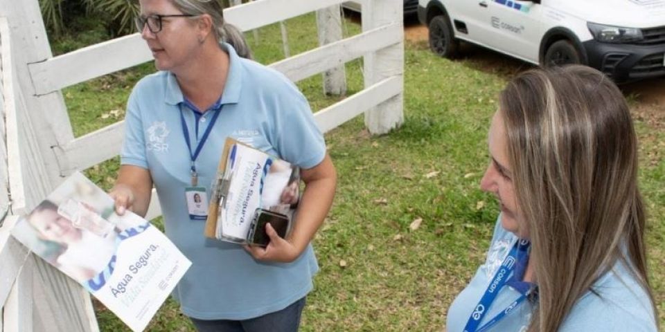 Corsan fará ação porta a porta para incentivar ligações à rede de água em Arambaré