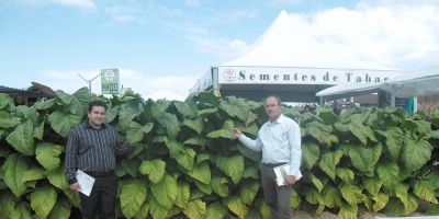 Camaquã - vereadores Ilson Meireles e Diego Garcia participam da Expoagro Afubra 2014