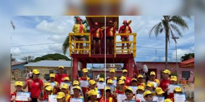 Projeto Guarda-Vidas Mirim promove aprendizados à crianças em Arambaré nesse domingo (5)