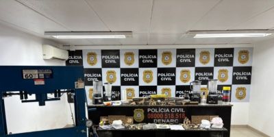 Homem é preso em laboratório de cocaína na Região Metropolitana de Porto Alegre