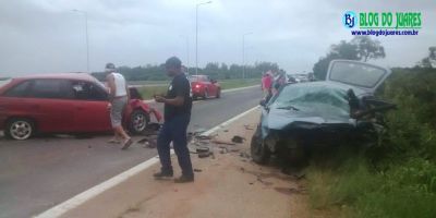 Acidente deixa quatro mortos e uma criança ferida na BR-116 em Tapes