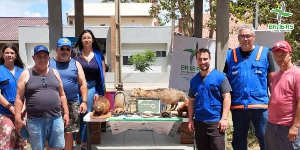 Gestão Ambiental da BR-116 realiza atividades em Arambaré