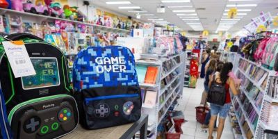 Volta às aulas aquece vendas do varejo no setor de papelaria em Santa Cruz do Sul