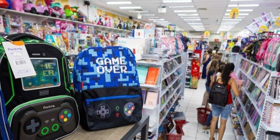 Volta às aulas aquece vendas do varejo no setor de papelaria em Santa Cruz do Sul