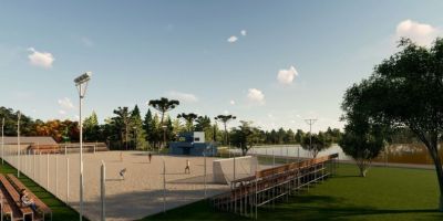Obras da nova quadra de futebol de areia adiam Taça Prainha para 2026 em Camaquã