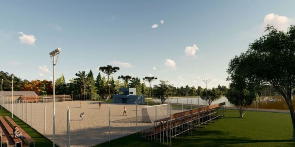 Obras da nova quadra de futebol de areia adiam Taça Prainha para 2026 em Camaquã