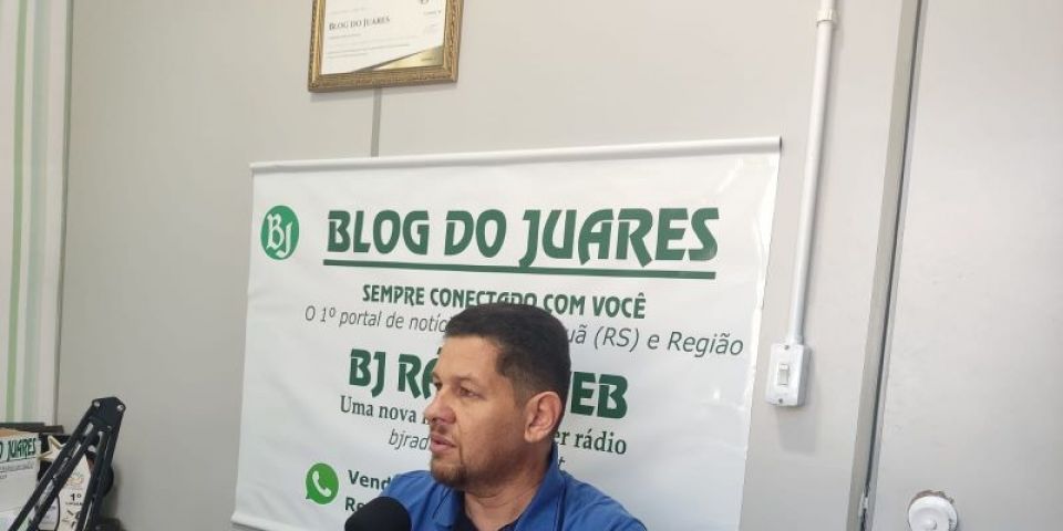 Vereador Professor Claiton afirma ser contra a mudança de horário das sessões da Câmara de Vereadores de Camaquã