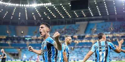 Grêmio goleia o Caixas por 4 a 0 pela 2ª rodada do Gauchão 2025