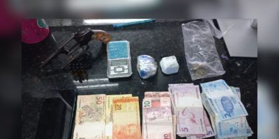 Homem é preso por tráfico de drogas e posse irregular de arma de fogo em Camaquã