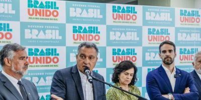 Governo federal anuncia nova fase de apoio ao RS
