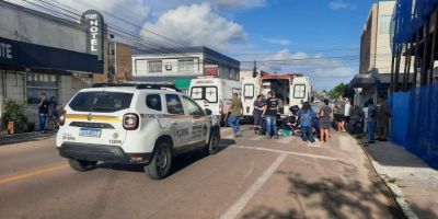 Colisão entre moto e carro deixa motociclista gravemente ferido em Camaquã