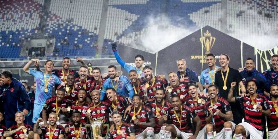 Bruno Henrique brilha e Flamengo conquista Supercopa do Brasil
