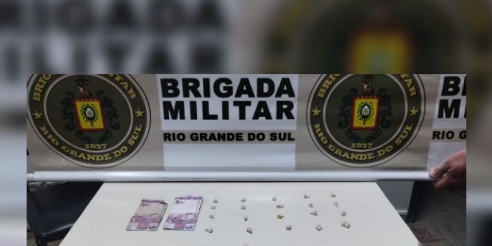 Homem de 36 anos é preso por tráfico de drogas em Tapes