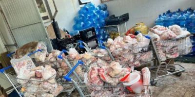 Fiscalização apreende 1,6 tonelada de produtos impróprios em Arambaré