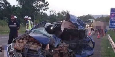 Mãe de 41 anos e filho de 10 morrem em grave acidente de trânsito no RS