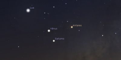Encontro de Vênus e Saturno poderá ser visto esta madrugada