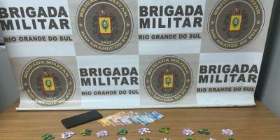 Homem é preso portando 498 comprimidos de ecstasy em Arambaré