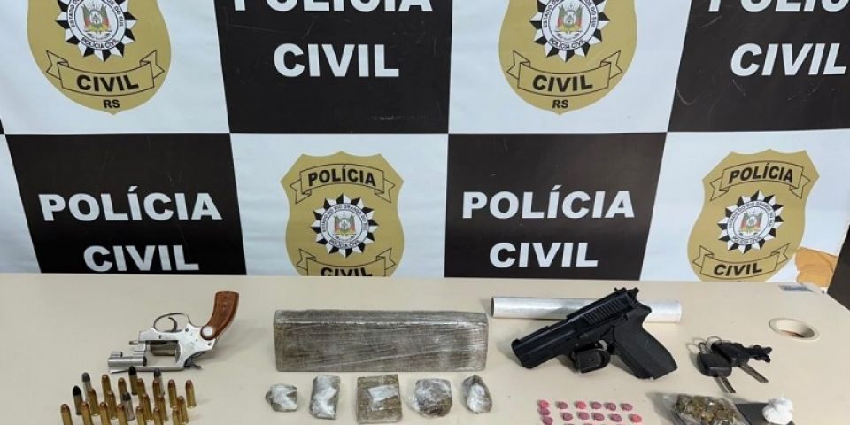 Homem que usava veículo de empresa de telecomunicação para entregar drogas é preso no RS